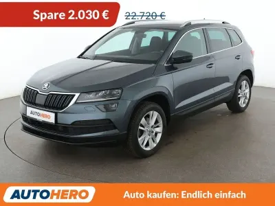 Gebraucht Skoda Karoq Style 150 PS (110 kW) 2020 Grau SUV