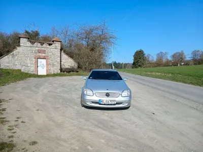 Gebraucht Mercedes SLK200 Edition 163 PS (119 kW) 2003 Silber Cabrio