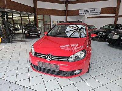 Rot Gebraucht 2009 VW Golf VI Comfortline Kleinwagen | 3.250 € (Teuer)