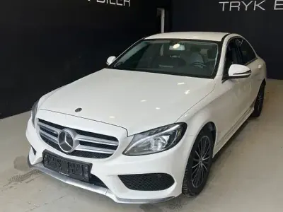 Gebraucht Mercedes C220 AMG 170 PS (125 kW) 2018 Weiß Limousine