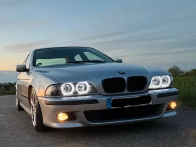 Brugt BMW 523 170 HK (125 kW) 1997 Sølv Sedan