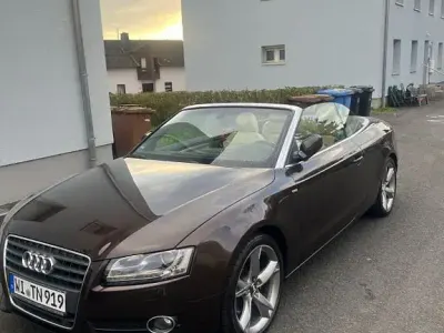 Usata Audi A5 Cabriolet 211 CV (155 kW) 2009 Marrone Cabrio