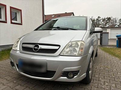 Gebraucht Opel Meriva 105 PS (77 kW) 2008 Silber Van / Kleinbus