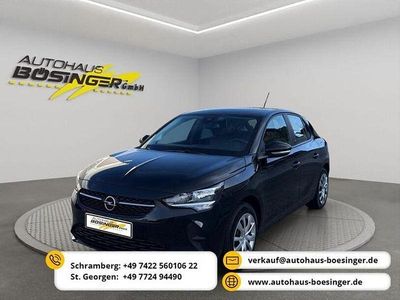 Gebraucht Opel Corsa Edition 100 kW (136 PS) 2022 Diamant schwarz/karbon schwarz Limousine