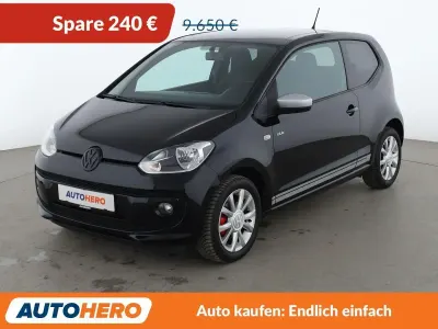 Gebraucht VW up! CLUB 60 PS (44 kW) 2016 Schwarz Kleinwagen