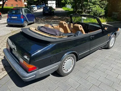 Gebraucht Saab 900 Cabriolet 141 PS (103 kW) 1993 Schwarz Cabrio