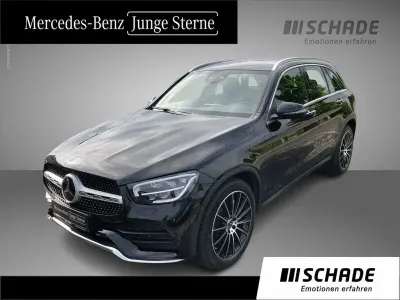 Gebraucht Mercedes GLC300 AMG line 194 PS (142 kW) 2021 Schwarz SUV