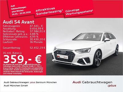 Gebraucht Audi S4 Sport 341 PS (250 kW) 2023 Ibisweiß Kombi