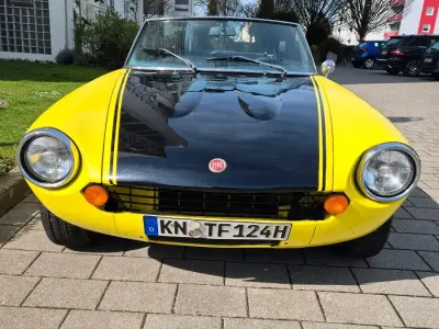 Gebraucht Fiat 124 1977 Gelb Cabrio