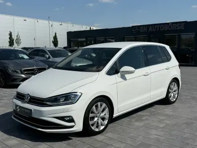 Gebraucht VW Golf Sportsvan Highline 150 PS (110 kW) 2018 Weiß Van / Kleinbus