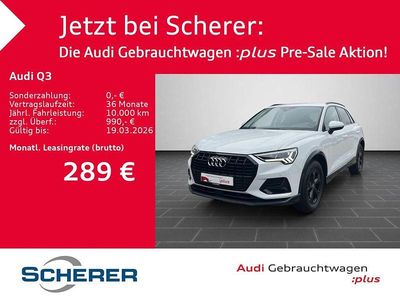 Gebraucht Audi Q3 Ambiente 150 PS (110 kW) 2025 Gletscherweiß metallic (metallic) SUV