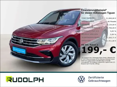 Gebraucht VW Tiguan Elegance 200 PS (147 kW) 2021 Rot SUV