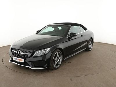 Gebraucht Mercedes C200 AMG line 184 PS (135 kW) 2017 Schwarz Cabrio