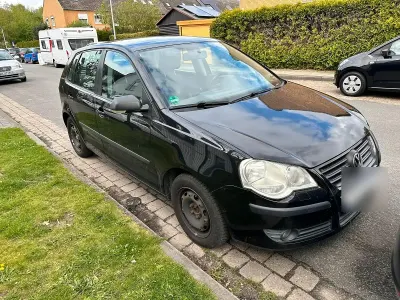 Gebraucht VW Polo 80 PS (58 kW) 2007 Schwarz Kleinwagen