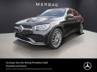 Second-hand Mercedes GLC400d AMG line 330 CP (242 kW) 2023 Gri Coupe