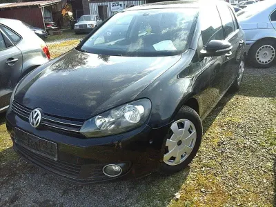 Brugt VW Golf VI Team 105 HK (77 kW) 2011 Sort Hatchback