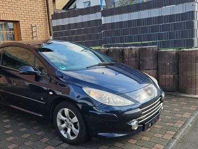Gebraucht Peugeot 307 CC 140 PS (102 kW) 2007 Blau Cabrio