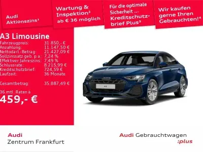 Gebraucht Audi A3 S-Line 116 PS (85 kW) 2025 Ascariblau metallic Limousine