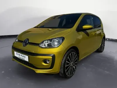 Brugt VW up! Sound 60 HK (44 kW) 2017 Gul Hatchback