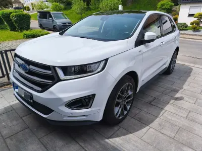 Gebraucht Ford Edge ST-Line 209 PS (153 kW) 2017 Weiß SUV