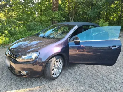 Gebraucht VW Golf Cabriolet 105 PS (77 kW) 2012 Violet Cabrio
