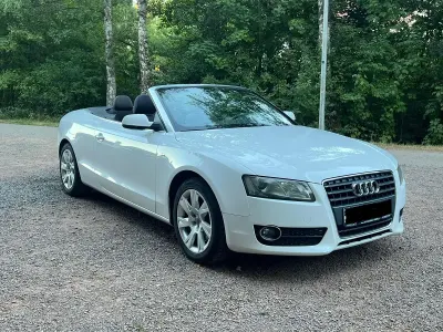 Gebraucht Audi A5 Cabriolet 160 PS (117 kW) 2011 Weiß Cabrio