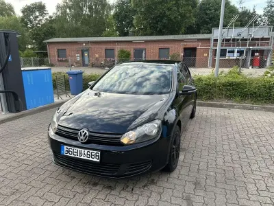 Gebraucht VW Golf VI Highline 122 PS (89 kW) 2009 Schwarz Kleinwagen