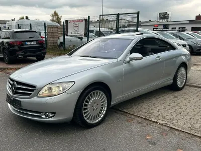 Brugt Mercedes CL600 517 HK (380 kW) 2007 Sølv Coupe