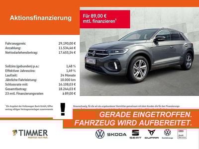 Gebraucht VW T-Roc R-line 150 PS (110 kW) 2025 Schwarz SUV