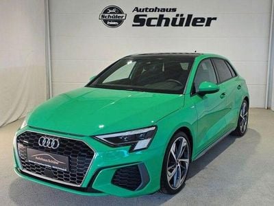 Gebraucht Audi A3 S-Line 200 PS (147 kW) 2022 Grün Limousine