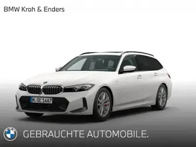 Gebraucht BMW 320 Shadowline 184 PS (135 kW) 2024 Mineralweiss metallic Kombi