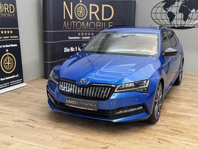 Gebraucht Skoda Superb SportLine 218 PS (160 kW) 2020 Blau Kombi