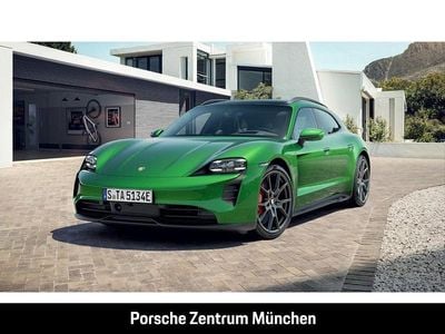 Grün Gebraucht 2022 Porsche Taycan GTS Sport Turismo Limousine | 75.900 € (Superpreis)