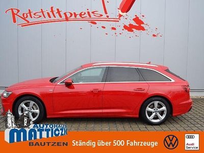 Brugt Audi A6 S-Line 231 HK (169 kW) 2019 Rød Stationcar