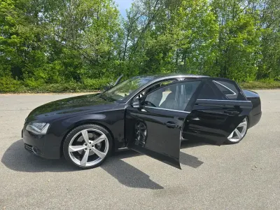 Brugt Audi A8 Ambiente 351 HK (258 kW) 2012 Sort Sedan
