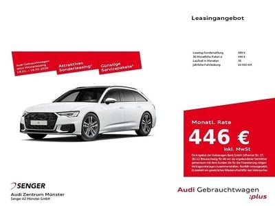 Weiß Gebraucht 2025 Audi A6 Design Kombi | 54.490 € (Superpreis)