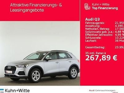 Florettsilber metallic Gebraucht 2020 Audi Q3 Design SUV | 21.450 € (Guter Preis)