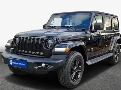 Second-hand Jeep Wrangler Sahara 200 CP (147 kW) 2020 Negru SUV