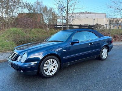 Blau Gebraucht 1999 Mercedes CLK320 Elegance Cabrio | 10.900 € (Teuer)