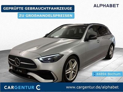 Gebraucht Mercedes C220 AMG line 200 PS (147 kW) 2022 Hightechsilber Kombi