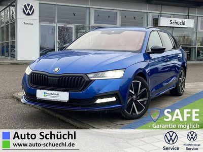 Blau Gebraucht 2022 Skoda Octavia SportLine Kombi | 28.348 € (Teuer)