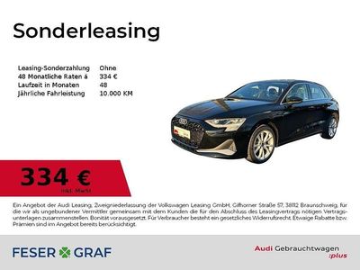 Gebraucht Audi A3 Ambiente 150 PS (110 kW) 2025 Mythosschwarz metallic Limousine