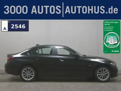 Gebraucht BMW 330e Advantage 2021 Schwarz Limousine