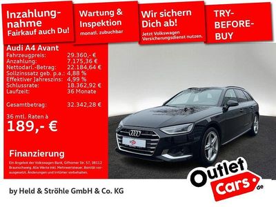 Usata Audi A4 S-Line 204 CV (150 kW) 2023 Nero Station wagon