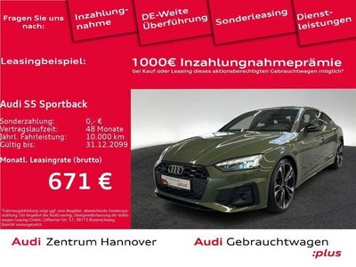 Gebraucht Audi S5 Sportback Ambiente 341 PS (250 kW) 2022 Distriktgrün metallic Kleinwagen