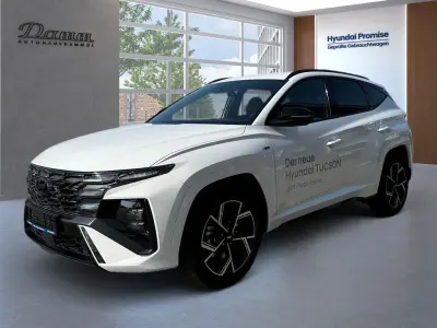 Gebraucht Hyundai Tucson N Line 160 PS (117 kW) 2025 Serenity white / mic SUV