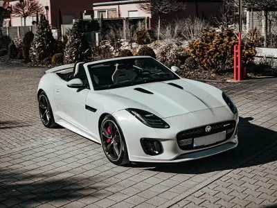Gebraucht Jaguar F-Type R-Dynamic 340 PS (250 kW) 2017 Weiß Cabrio