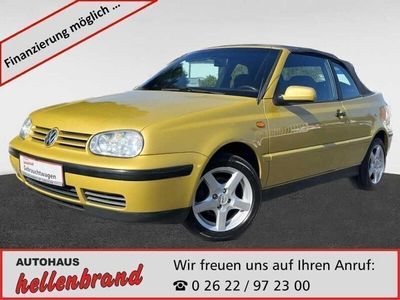Gebraucht VW Golf Cabriolet 101 PS (74 kW) 1998 Schwarz Cabrio