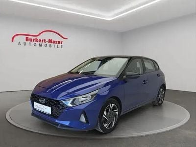 Brugt Hyundai i20 Intro Edition 101 HK (74 kW) 2021 Blå Hatchback
