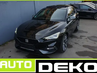 Gebraucht Seat Leon FR 204 PS (150 kW) 2021 Midnight schwarz metallic Limousine